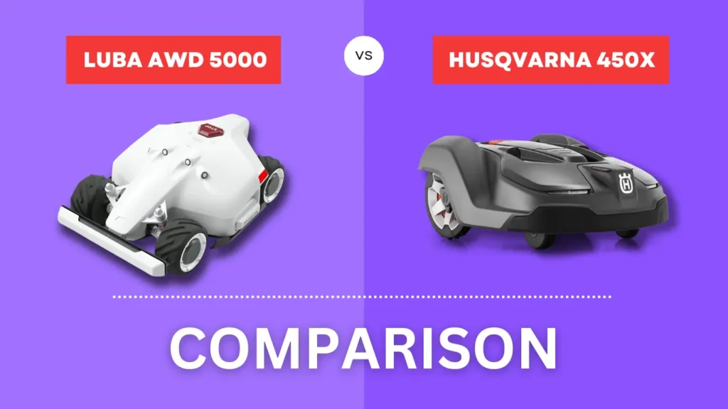 Comparison of LUBA AWD 5000 vs HUSQVARNA 450X